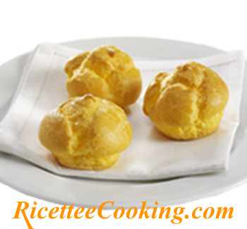 Bignè al prosciutto cotto